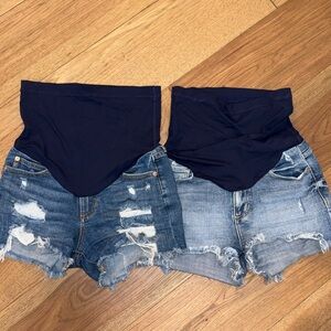 Pink Blush Maternity Shorts Bundle